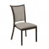 Holsag Bentley Commercial Fine Dining Restaurant Assisted Living Upholstered Faux Wood Side Chair